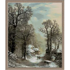 2826.Charles Leaver-Zima na ulici