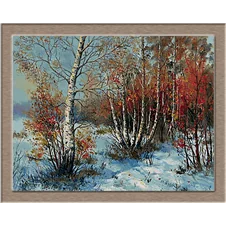iarna in padure
