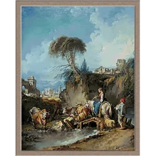 2916.François Boucher-Pásztor táj