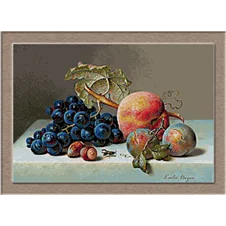 2921.Emilie Preyer-Grapes, plums and peanuts