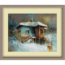 2941.Winter in the village