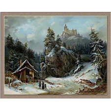 2942.Joseph Altenkopf.Winter in the mountains