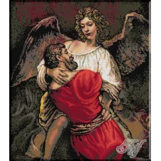 353.Rembrandt - Lupta cu ingerul