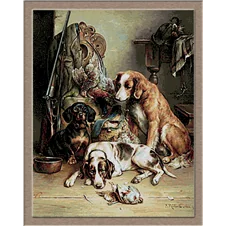 2959.Carl Reichert.After the hunt