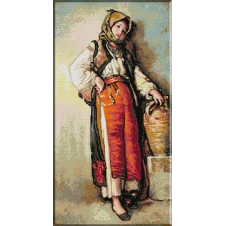 470.Grigorescu - Taranca cu ulciorul