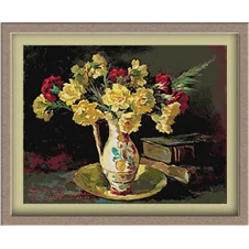 3003.Honorius Cretulescu.carnations