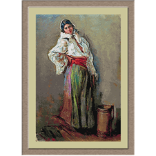 3010.Nicolae Vermont Peasant woman