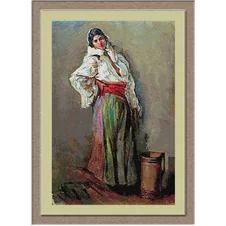 3010.Nicolae Vermont.Селянка