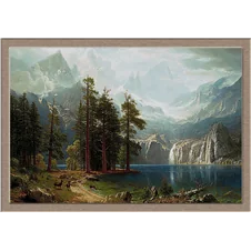 3025.Albert Bierstadt.Sierra Nevada