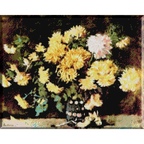 485. Luchian - Crizanteme galbene