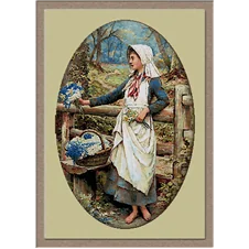 3076.Henry James Johnstone.Zambile si narcise