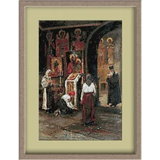 3093.Ludovic Basarab. Nedelja u crkvi