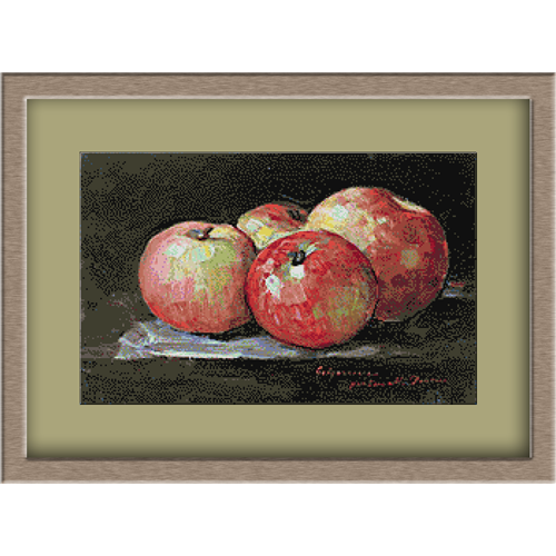3114.N.Grigorescu.ябълки