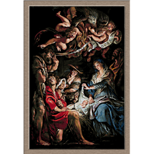 3151.Rubens. The Adoration of the Shepherds