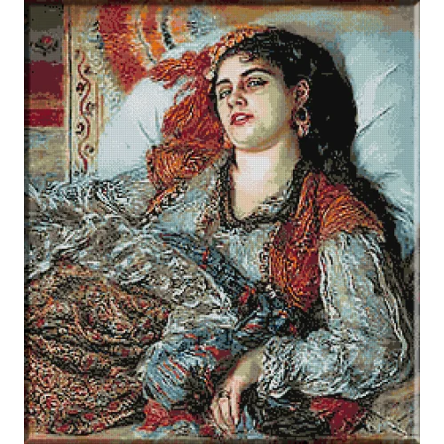 518.Renoir - Odalisca