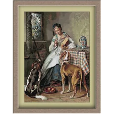 3205.Theodore Gerard.Two hungry friends