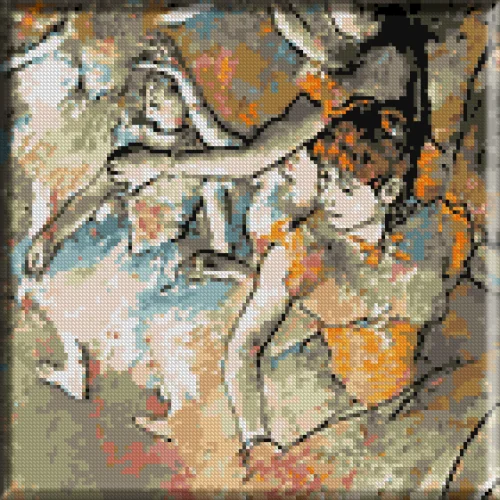 536. Degas -Dansatoare in orange