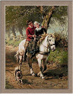 3295.Carl Emil Mücke.Egy lovaglás