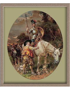 Set goblen 3388.Cesare Detti.Don Quijote