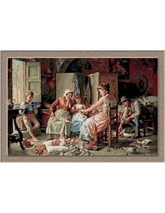 3420. Giovanni Battista Torriglia családi jelenet