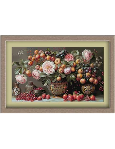 Set goblen 3428.Fructe si flori