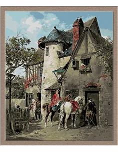 3432. Francois Adolphe Grison- Zaustavite se u gostionici