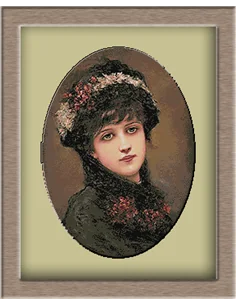 3440. Émile Eisman-Semenowsky. Autumn portrait
