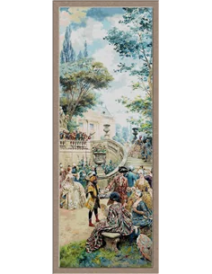 3469. Maurice Leloir Partik a palotában