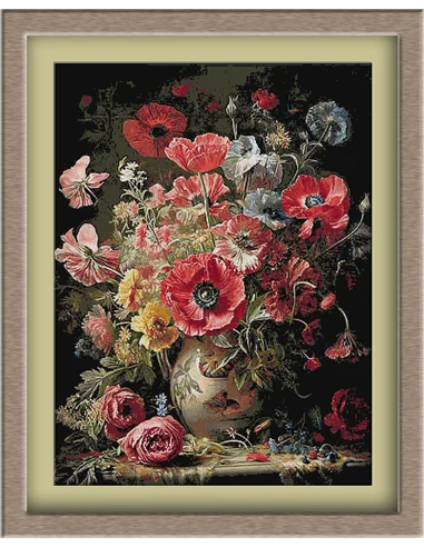 Set goblen 3492.Buchet de mai.