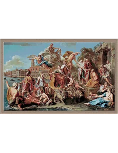 3541.Pompeo Batoni.Velence diadala