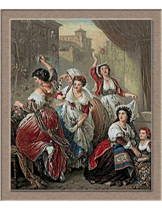 3542. Konstantin Cretius. Carnival in Rome