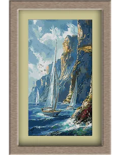 3582.Dance of Sails Among the Rocks