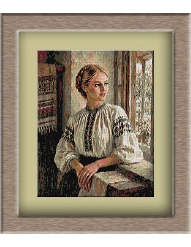 3595.Cristina.Light from the Window