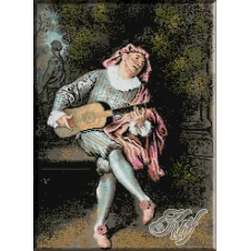 203. Watteau. Menestrelul
