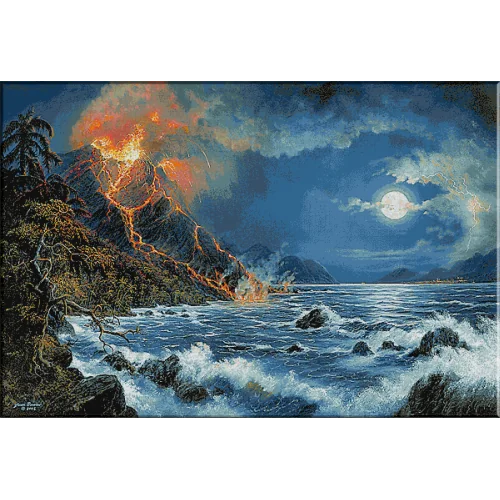 1805.Eruptie vulcanica
